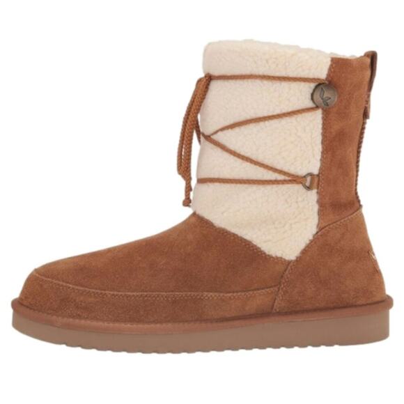 UGG CHESTNUT Koolaburra Women's‎ Michon Short Fashion Boots size 9 New! - Picture 4 of 11